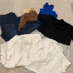 Maternity Clothing Bundle various brands Size M (8-10 pre pregnancy)
